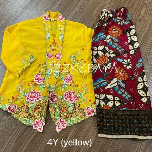 kebaya nyonya budak saiz 4 tahun