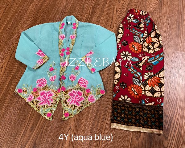 kebaya nyonya budak saiz 4 tahun