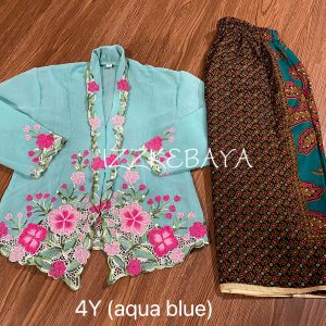 kebaya nyonya budak saiz 4 tahun