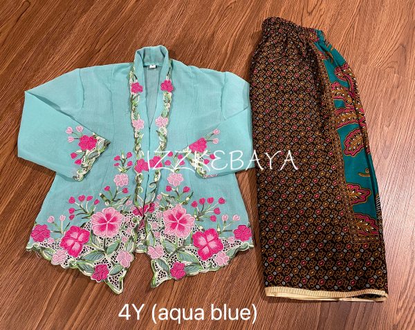 kebaya nyonya budak saiz 4 tahun