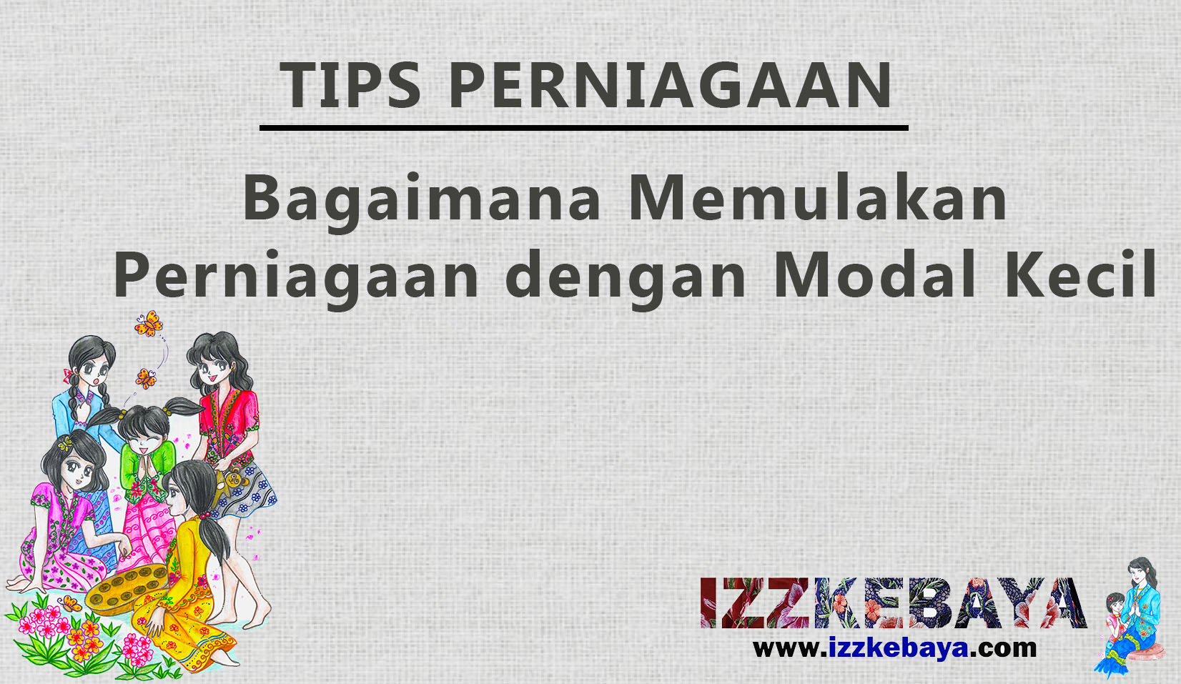 bagaimana memulakan perniagaan dengan modal kecil