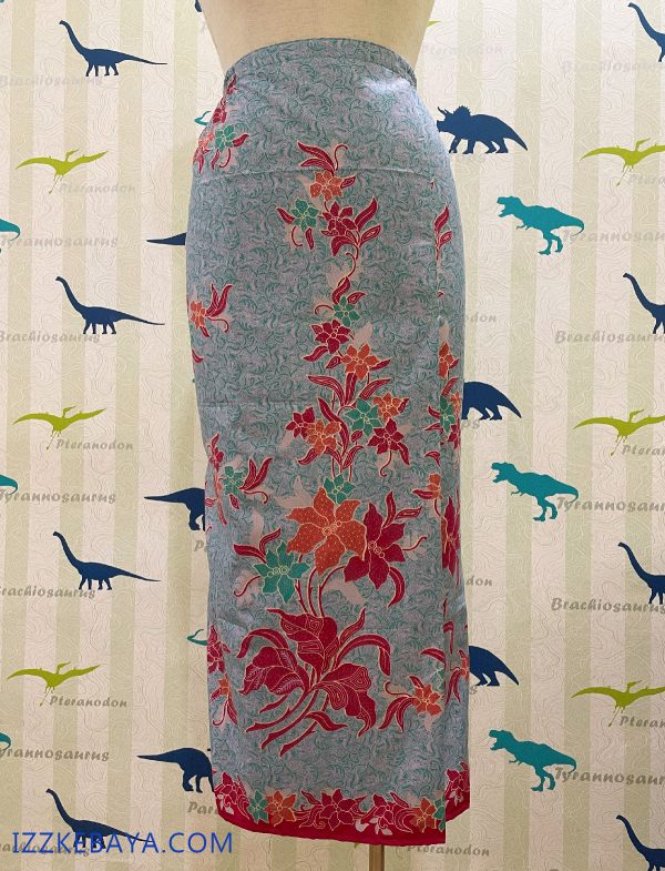 kain batik selisih depan plus size