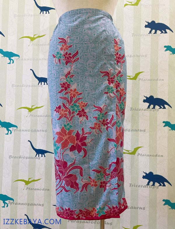 kain batik selisih depan plus size
