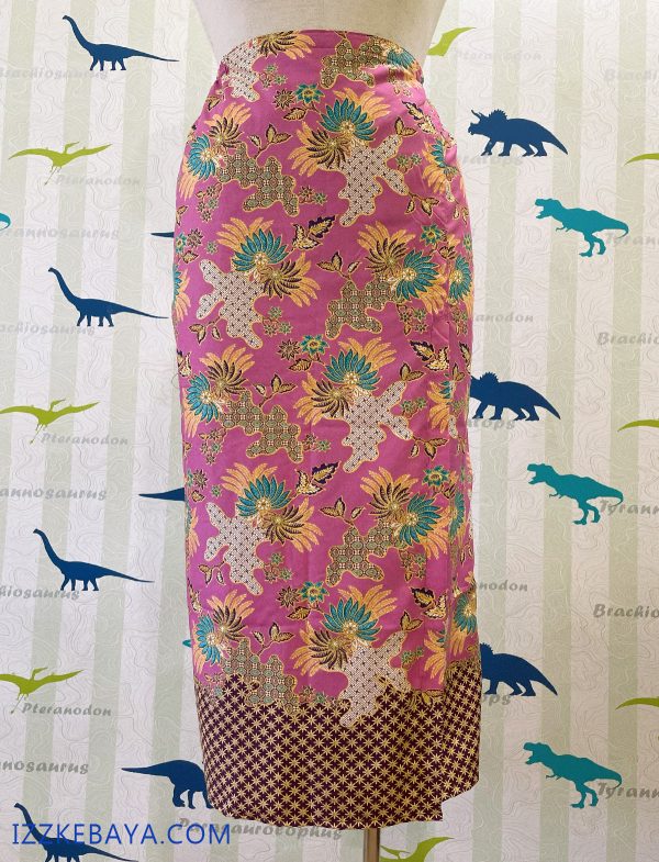 kain batik selisih depan plus size