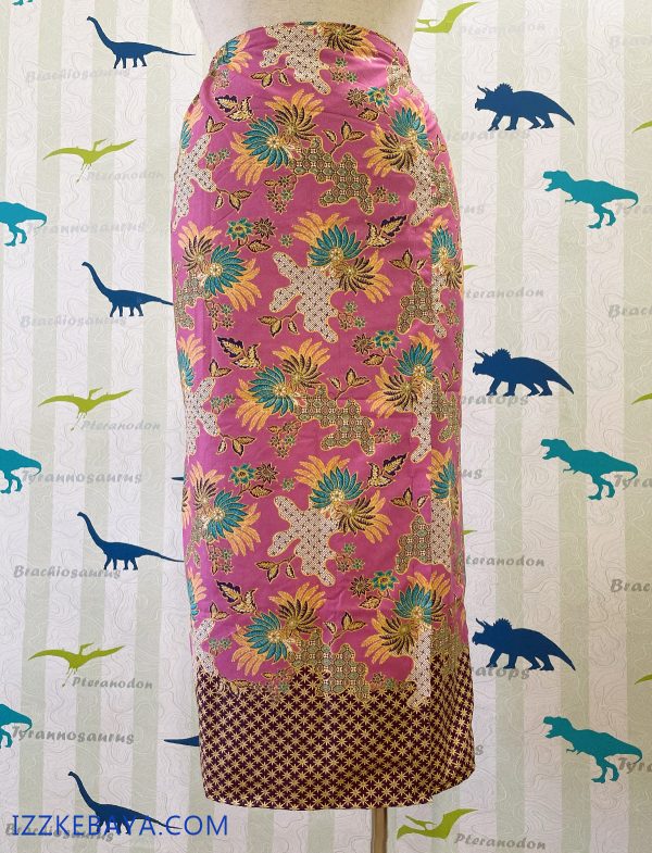 kain batik selisih depan plus size