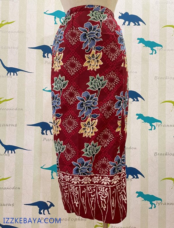 kain batik selisih padanan kebaya