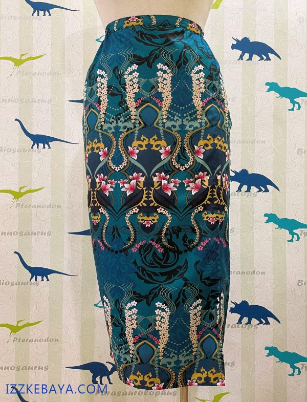 kain batik selisih depan plus size