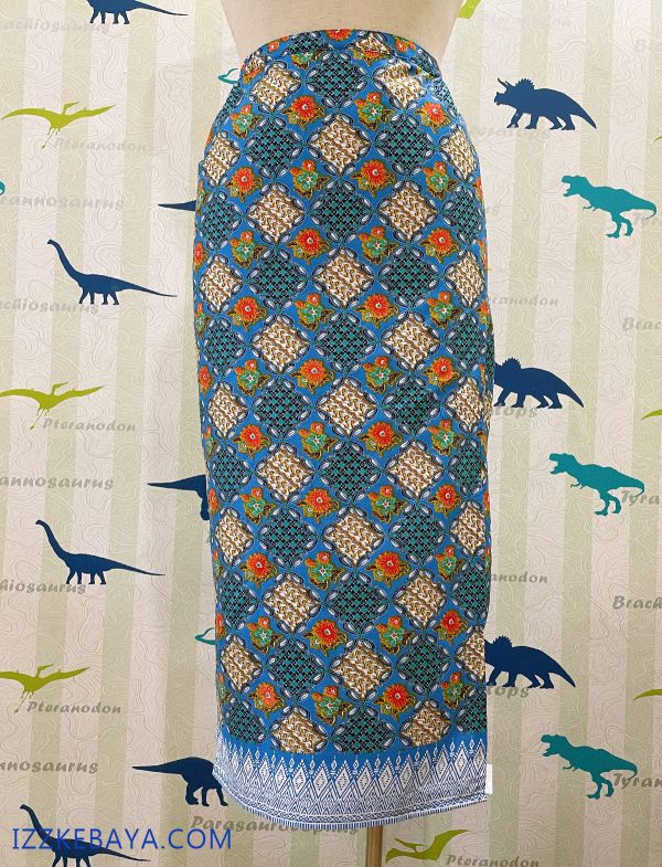 kain batik selisih depan plus size