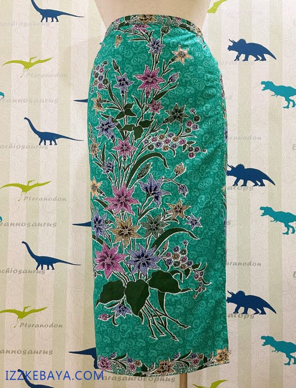 kain batik selisih depan plus size