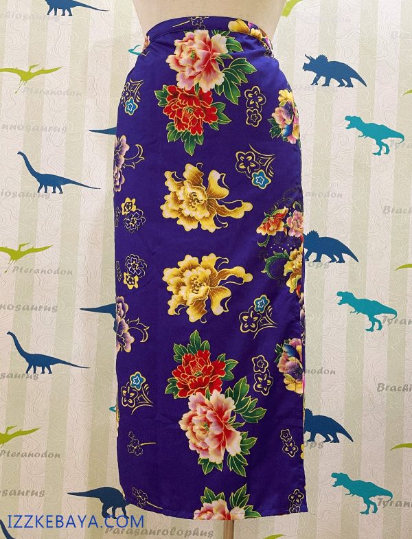kain batik selisih depan plus size