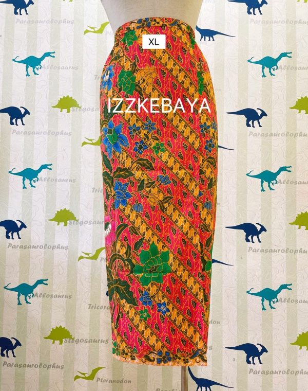 kain batik selisih padanan kebaya