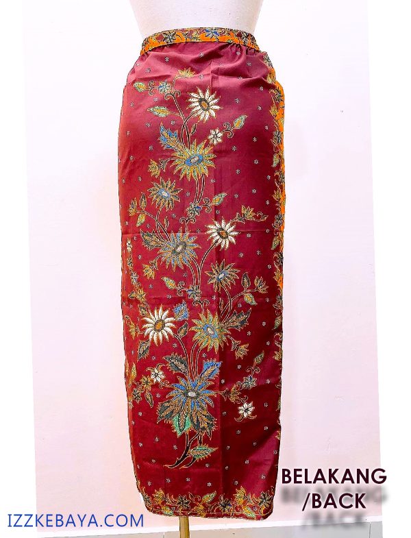 kain batik selisih padanan kebaya