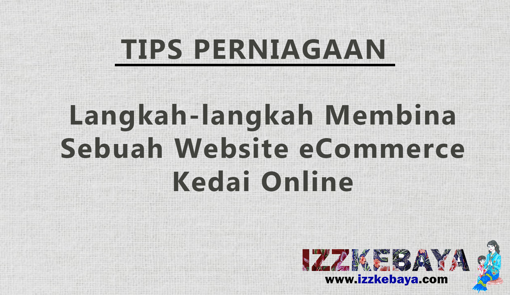 website ecommerce kedai online